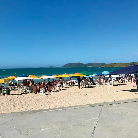 Da janela Maravilhe-se com a Vista! Apto tipo flat, Praia do Peró, Pé na Areia, Piscina, Wi Fi-3